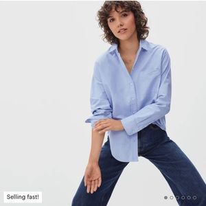NWOT Everlane Relaxed Oxford Shirt